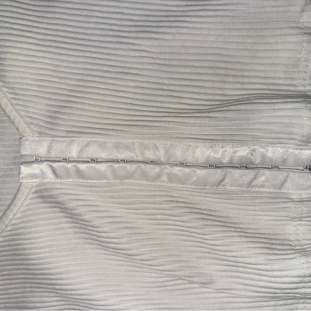 Superdown White Ribbed Top - Picture 3 of 3